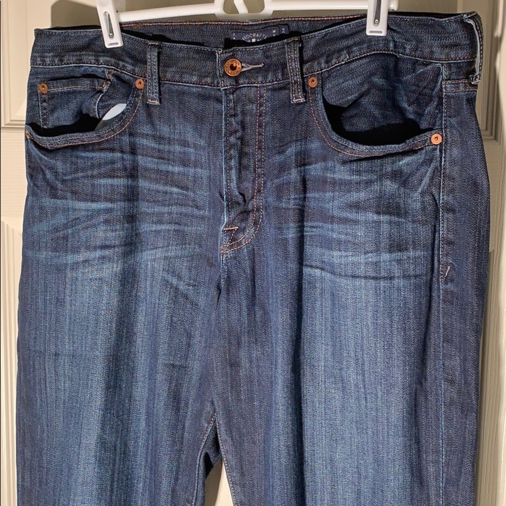 Lucky Brand 34x36 Dark Wash Straight Leg Jeans